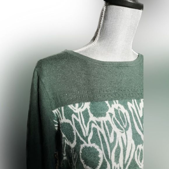 🌷🌷Whitestuff🌷🌷 tulip print knit tunic / M / UK 12 - Picture 2 of 4